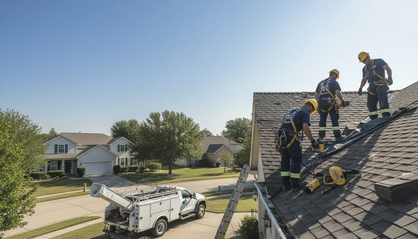 Roof Flashing Repair in Mellwood, AR